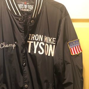 Mike Tyson authentic bomber jacket
